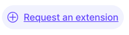 Can’t find the extension you’re looking for? You can make a new extension request very quickly from within the console itself by pressing this button in our UI