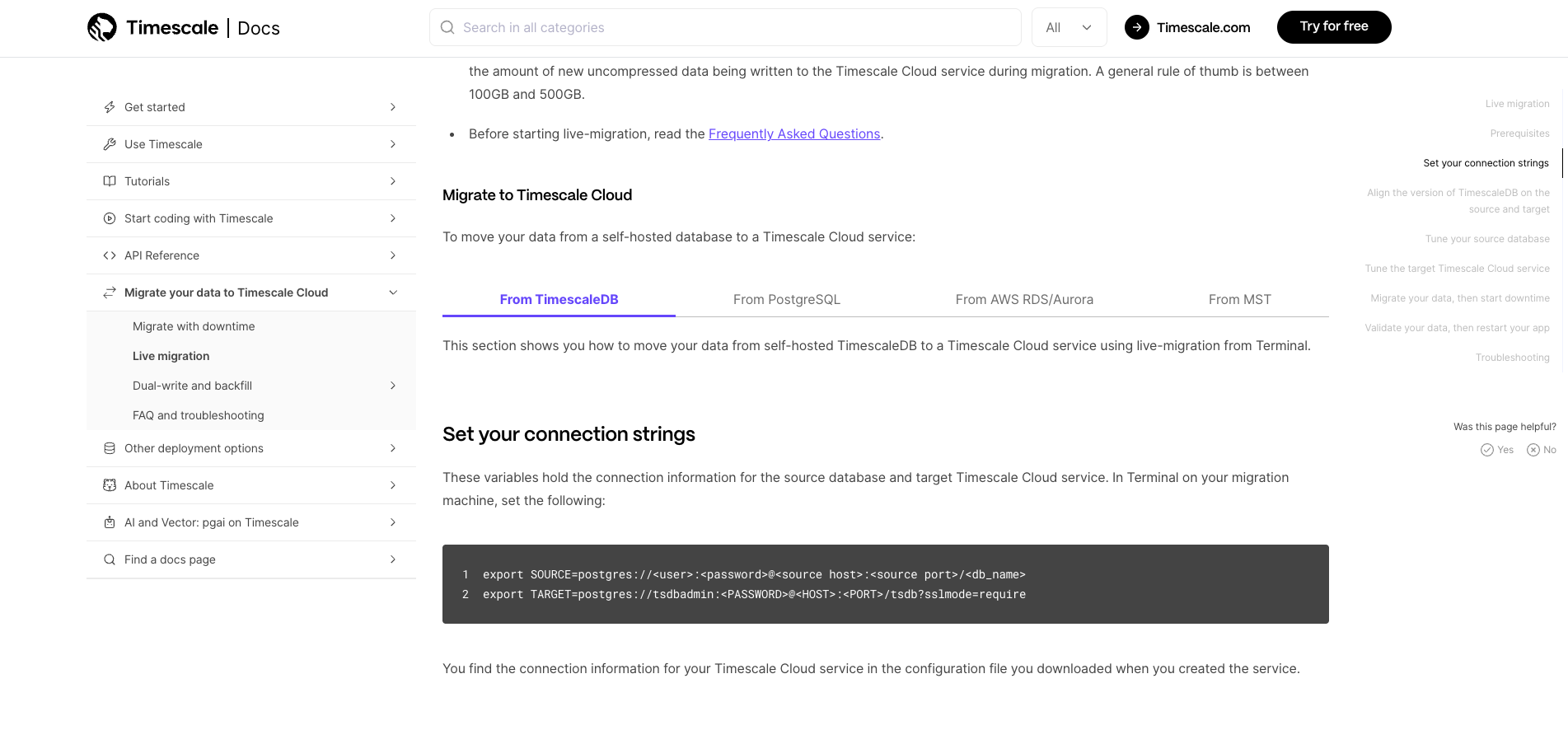 New and improved live migration docs