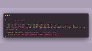 Building a Better Ruby ORM for Time Series and Analytics